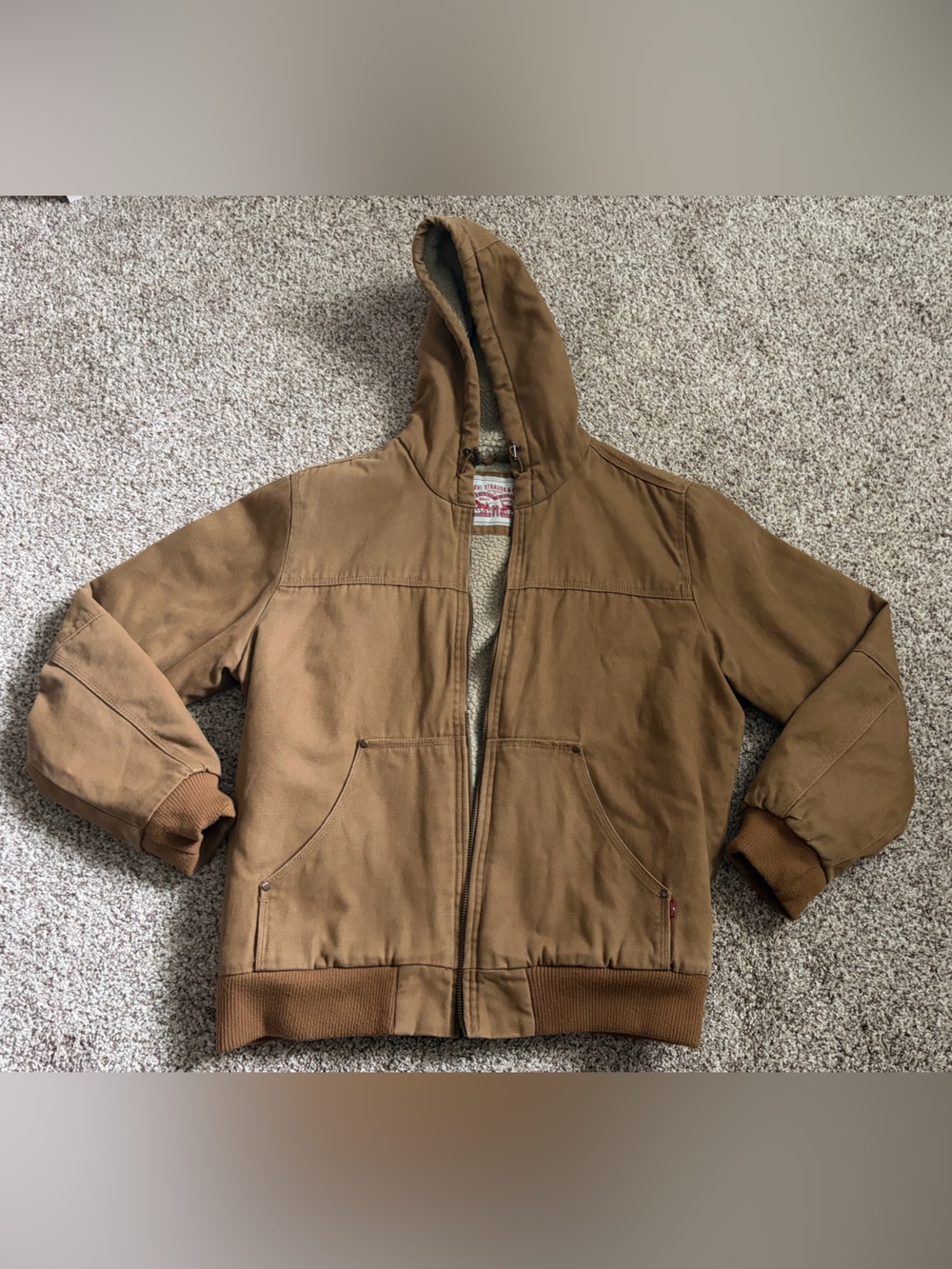 Levi’s Carpenter Work Jacket/ Winter Fleece Jacket